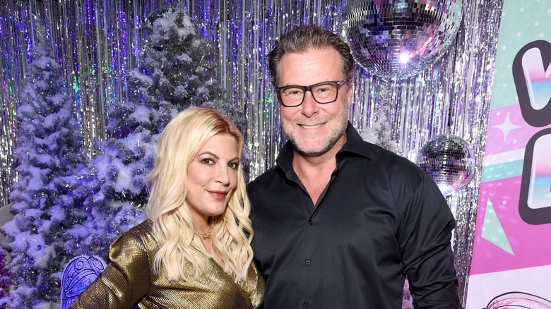 Tori Spelling with Dean McDermott