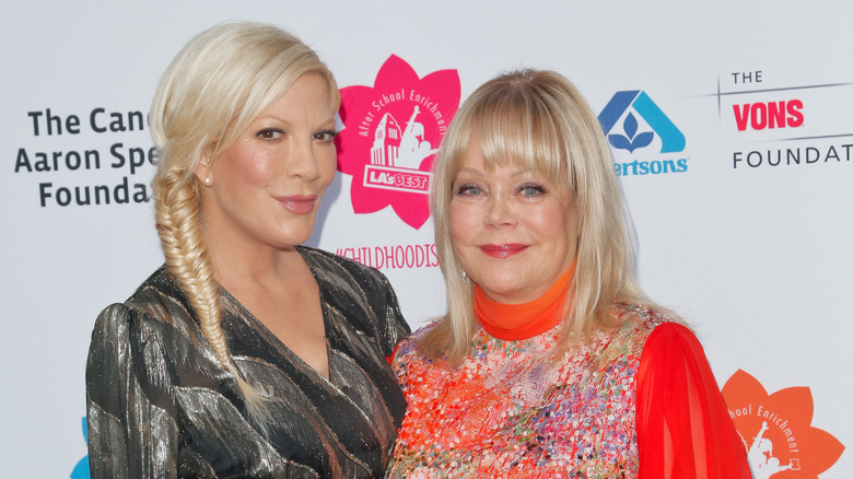 Tori Spelling and Candy Spelling