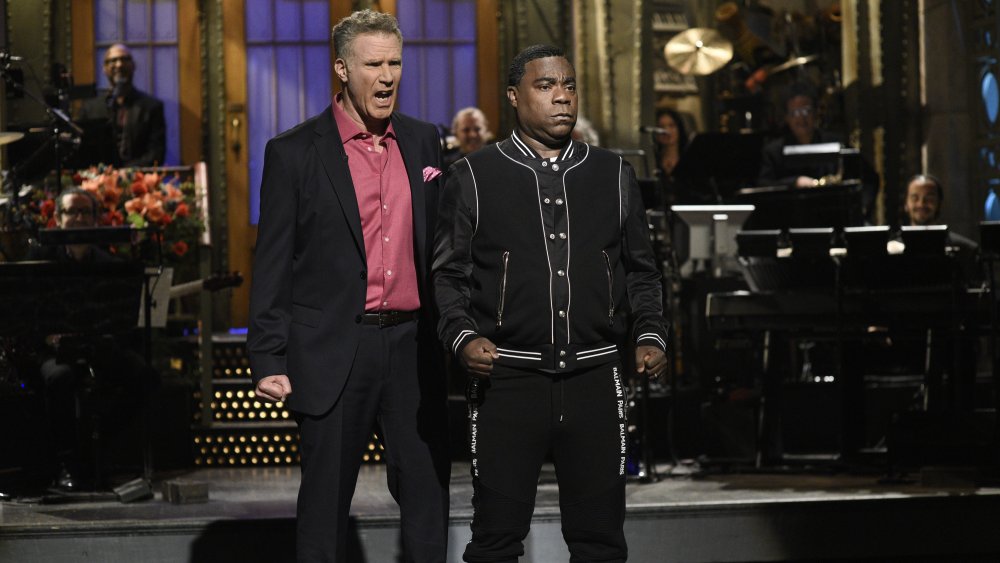 Will Ferrell and Tracy Morgan on SNL