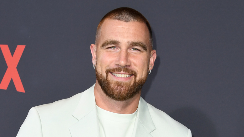 Travis Kelce smiling