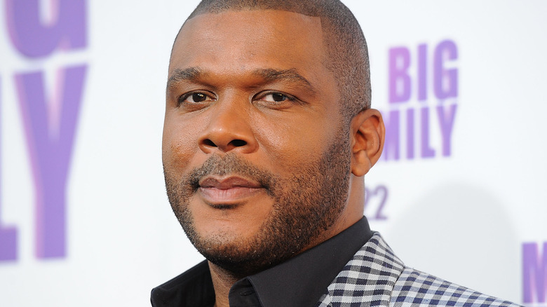 Tyler Perry looking sad