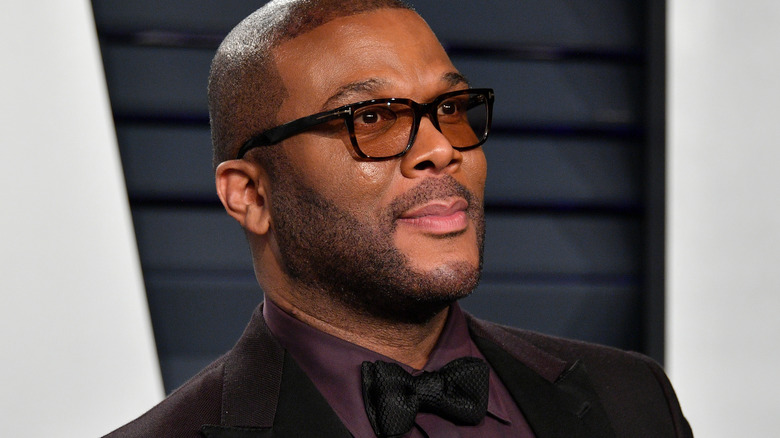 Tyler Perry posing