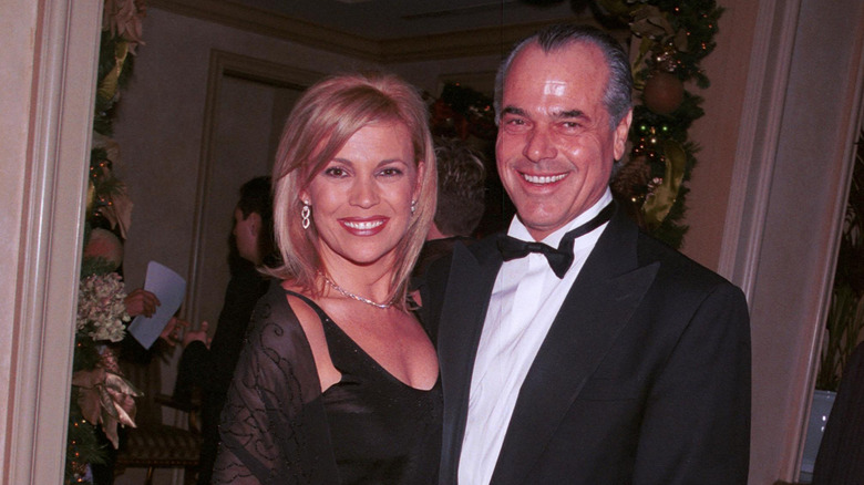 Vanna White and then-husband George San Pietro in 2000