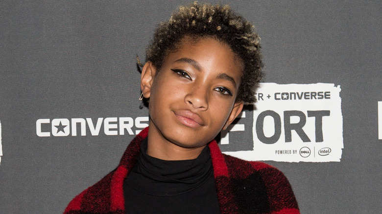 Willow Smith tilting head