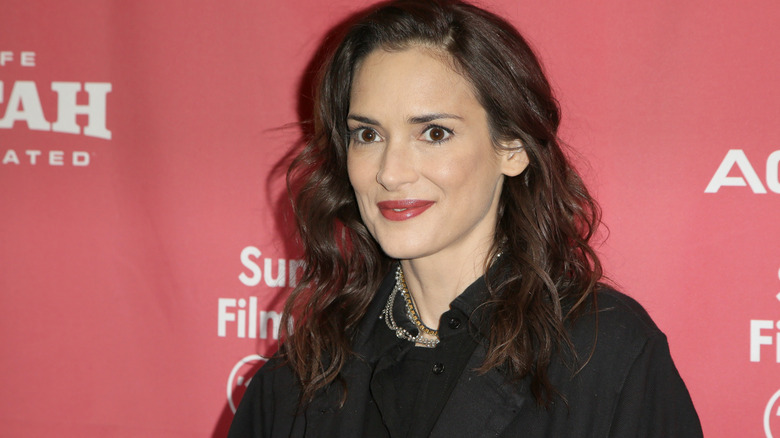 Winona Ryder smiling