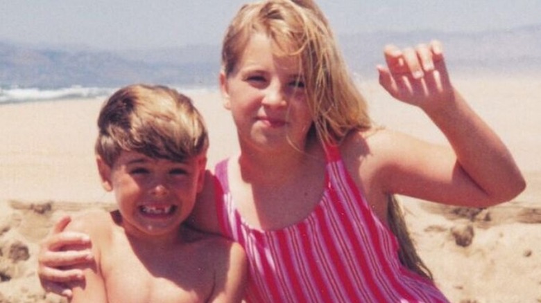 Zac Efron and Emily Hobson smiling 