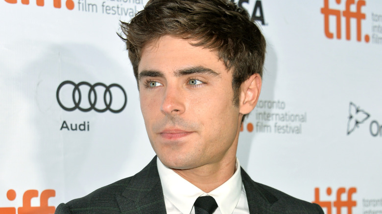 Zac Efron posing 