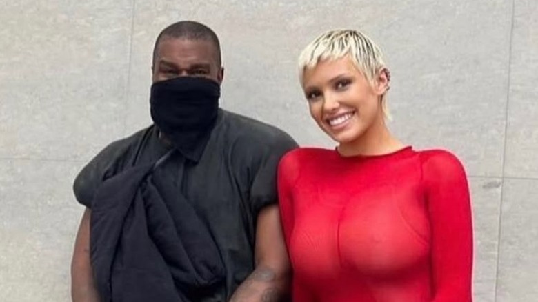 Kanye West and Bianca Censori pose for Instagram