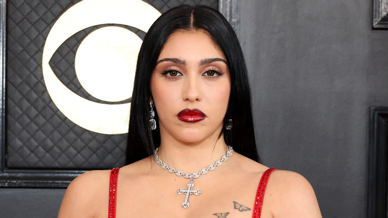 Lourdes Leon on red carpet