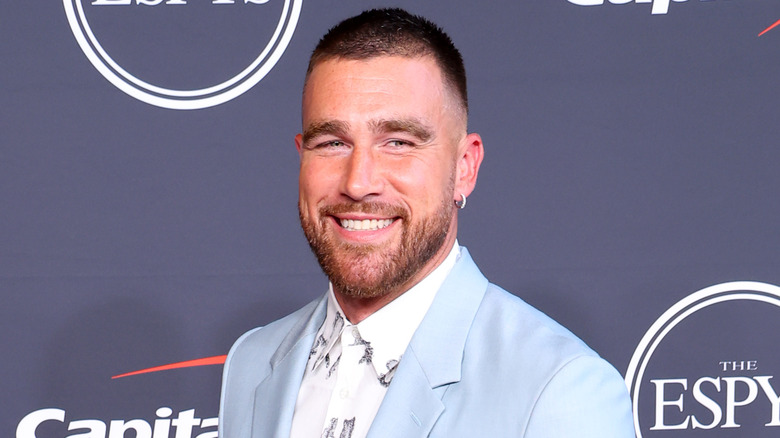 Travis Kelce smiling