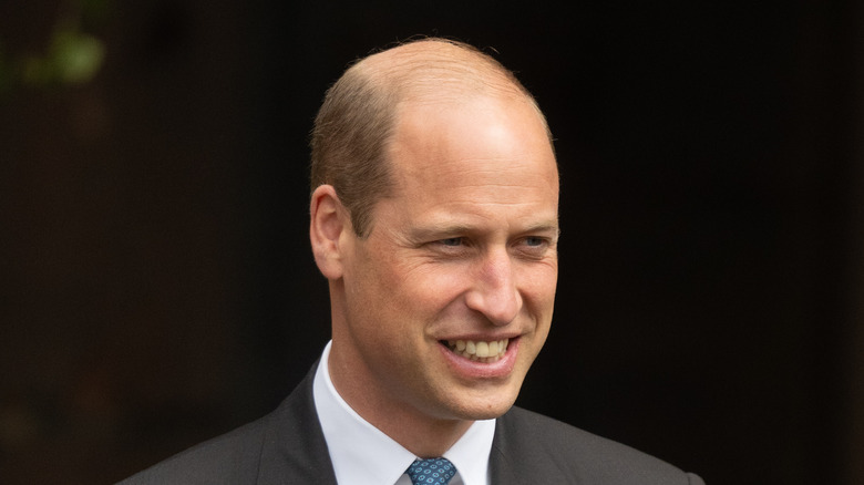 Prince William smiling