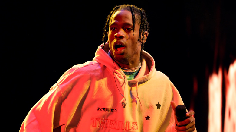 Travis Scott onstage