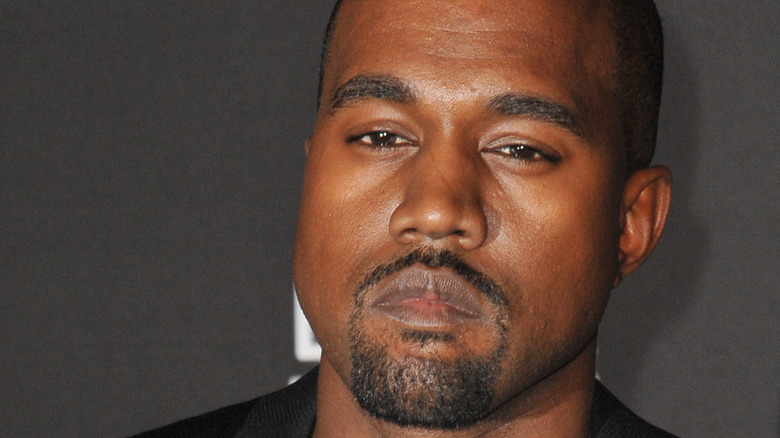 Kanye West glare