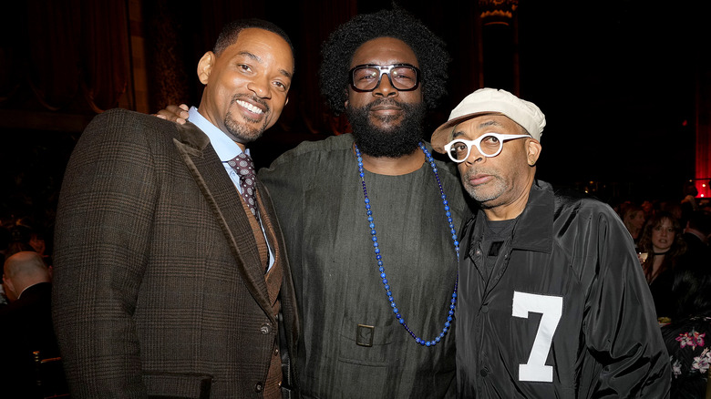 Will Smith, Questlove and Spike Lee smiling