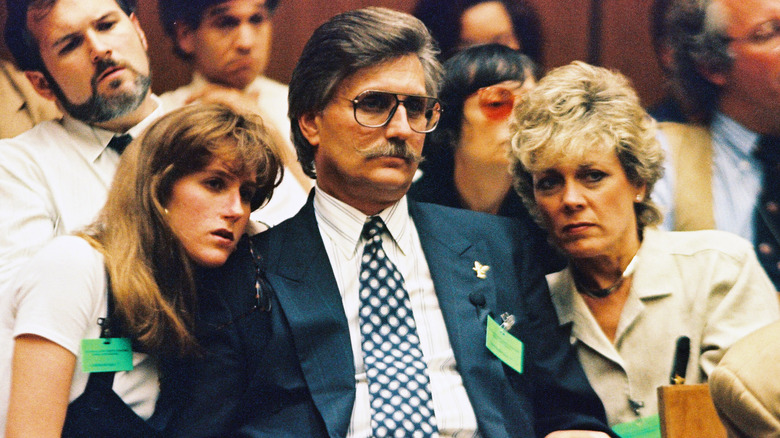 Ron Goldman's family in court