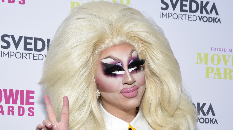 Trixe Mattel at a premiere