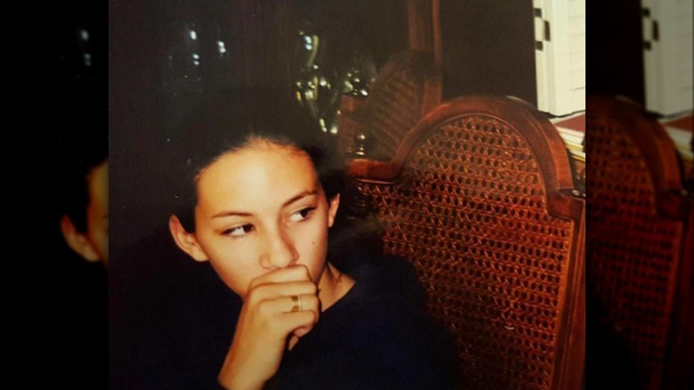 Troian Bellisario in high school