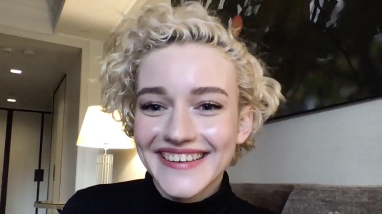 Julia Garner smiling 