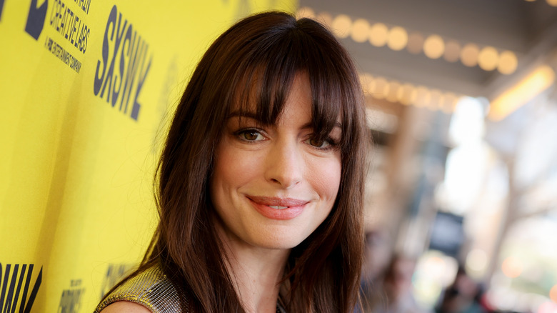 Anne Hathaway smiling at SXSW