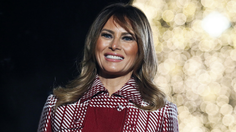 Melania Trump smiling