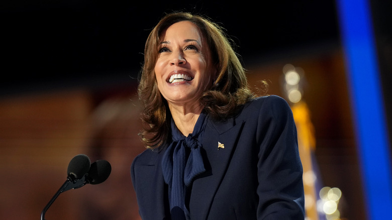 Kamala Harris laughing