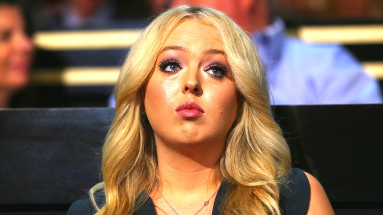 Tiffany Trump looking upset