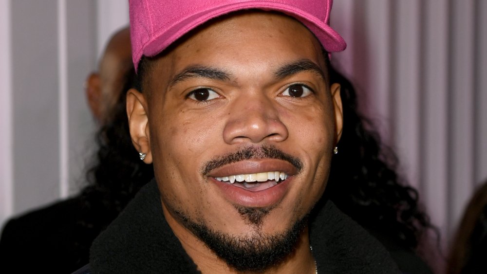 Chance The Rapper smiling 