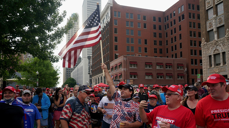 Donald Trump supporters, Tulsa rally