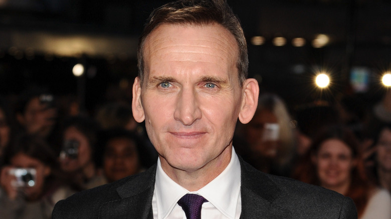 Christopher Eccleston on the red carpet