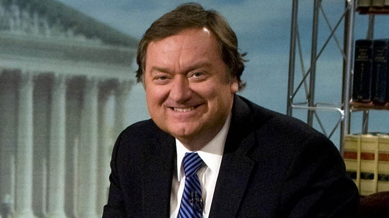 Tim Russert smiling