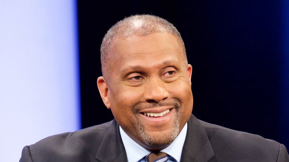 Tavis Smiley at Courting Justice with Tavis Smiley in 2016