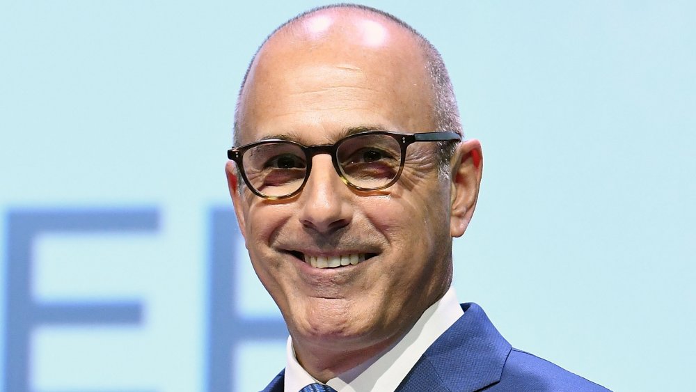 Matt Lauer at 2017 Matrix Awards