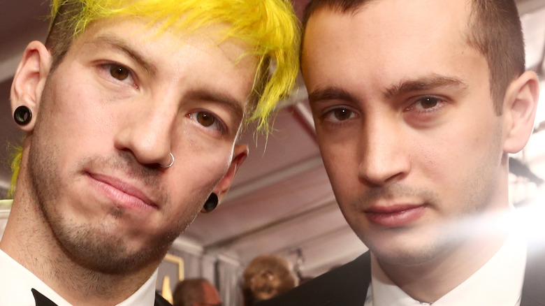 Twenty One Pilots on the red carpet