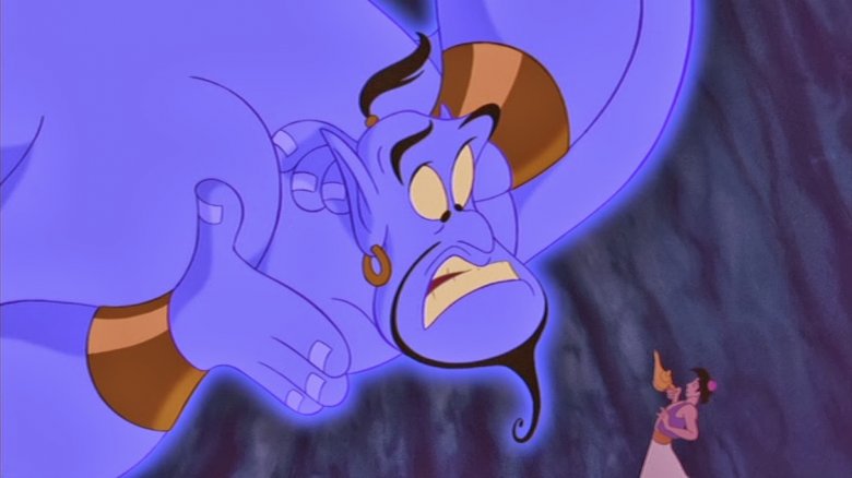 Genie and Aladdin in Aladdin