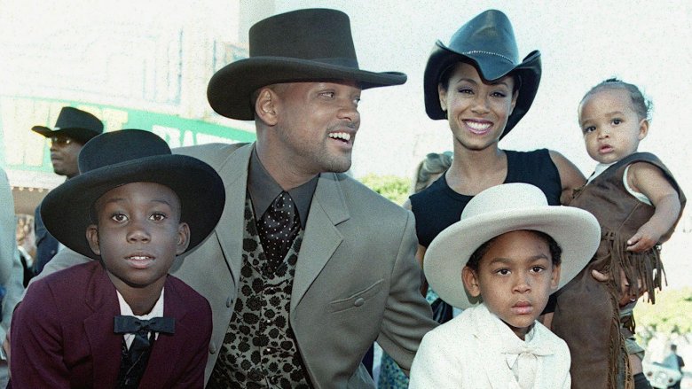 Will Smith and family