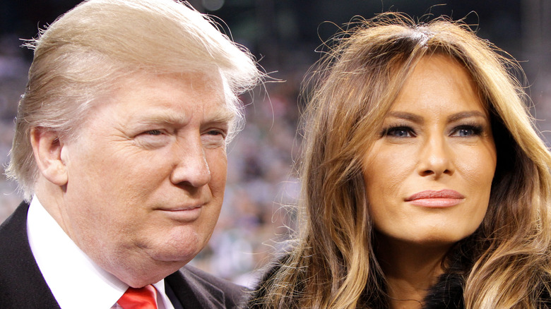 Melania Trump and Donald Trump