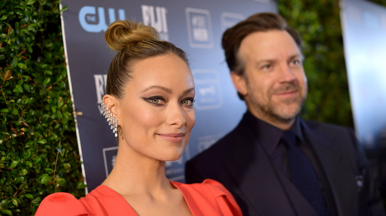 Olivia Wilde smirking