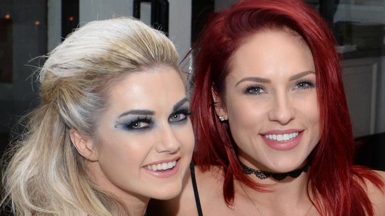 Lindsay Arnold and Sharna Burgess smiling