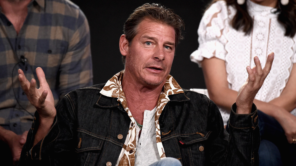 Ty Pennington speaking to a crowd