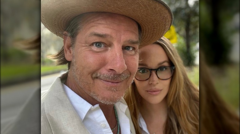 Ty Pennington and Kellee Merrell post for selfie