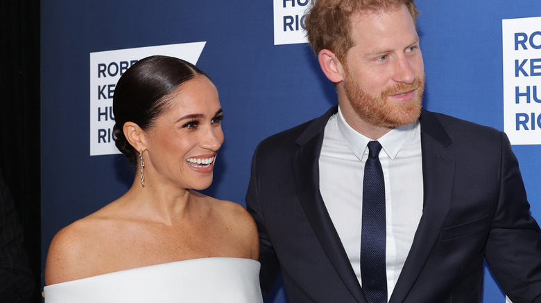 Meghan Markle, Prince Harry laughing