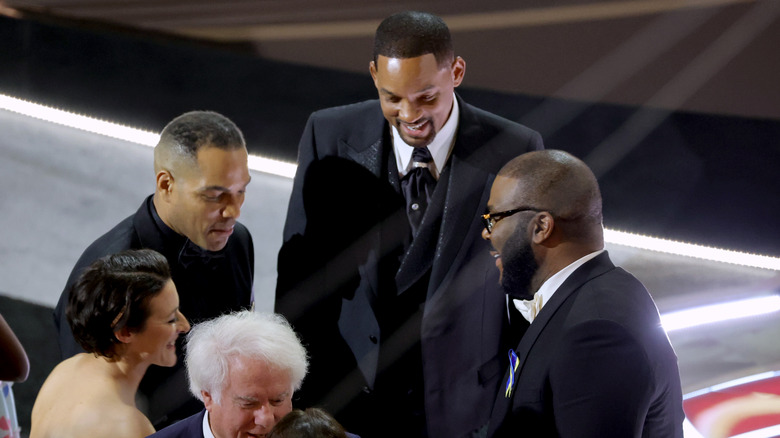 Will Smith and Tyler Perry at Oscars