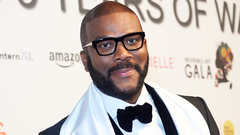 Tyler Perry black tuxedo