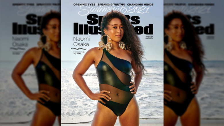 Naomi Osaka Sports Illustrated magazine cover