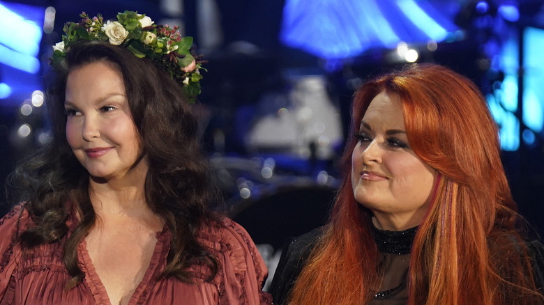 Ashley and Wynonna Judd at Naomi Judd's celebration of life