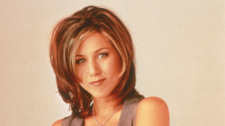 Jennifer Aniston with the Rachel hairstyle