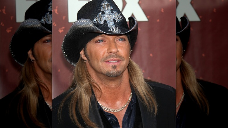 Bret Michaels on a red carpet