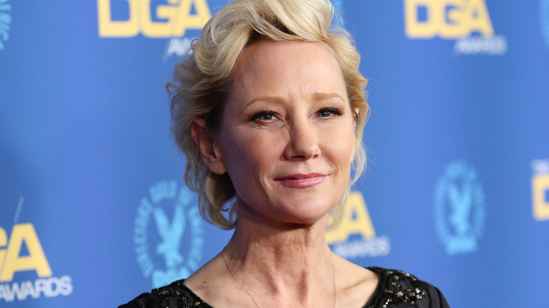 Anne Heche smiling