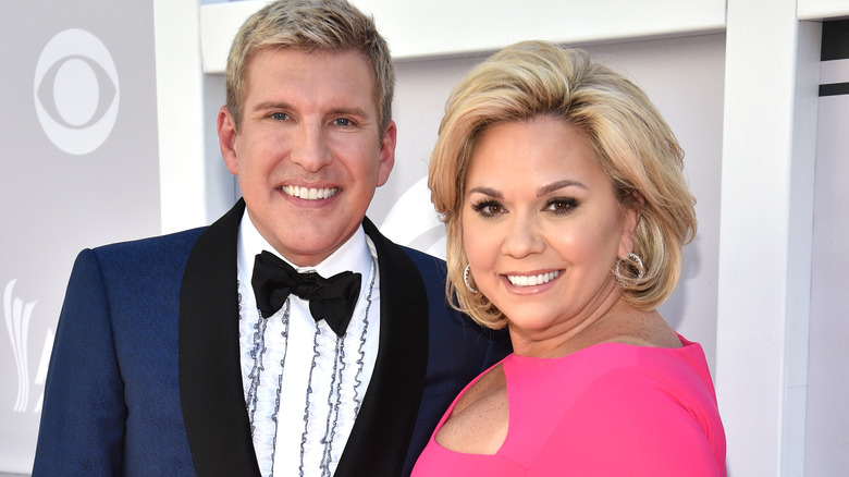 Todd and Julie Chrisley smiling