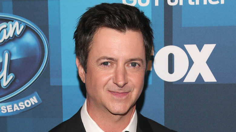 Brian Dunkleman at American Idol event